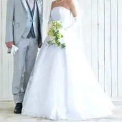 ワタベウェディング　Avica　ウェディングドレス　Aライン