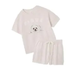 GELATO PIQUE 犬刺繍 Tシャツ M