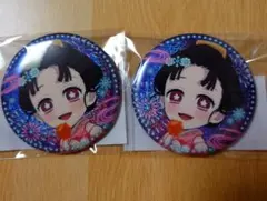 鬼滅の刃 花火大会 WEBSHOPくじ C賞 ホログラム缶バッジ 恋雪