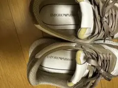 EMPORIO ARMANI スニーカー ベージュ ホワイトのサムネイル