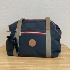 新品　Kipling 2wayショルダー、ミニボストンバッグ ネイビー