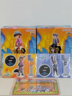 ズートピア フィギュア 1番くじ ニック ジュディ