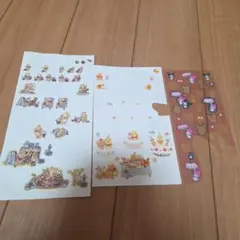 平成レトロ　プーさん　マイメロ　シール