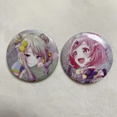 プロセカ グリッター缶バッジ 鳳えむ 草薙寧々 vol. 4B スマドリ
