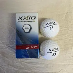 ゴルフボール xxio ダンロップ 2球
