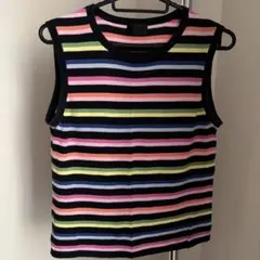 【Paul Smith BLACK】マルチボーダー ノースリーブのサムネイル