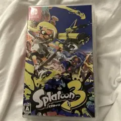 Nintendo Switch ソフト　スプラトゥーン3