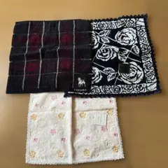タオルハンカチ　ANNA SUIなど