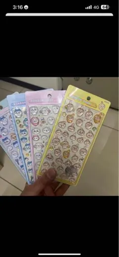 チイカワ BONBON DROP シールセット 4種