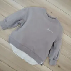 petit main 裏起毛トレーナー100