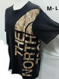 THE NORTH FACE 迷彩 Tシャツ M - L
