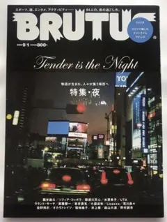 BRUTUS(ブルータス)2022年9月1日号