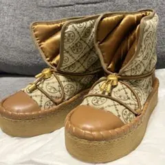 Tory Burch モノグラムジャカード ショートブーツのサムネイル
