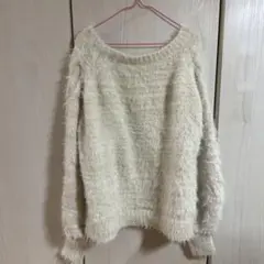 peach john セーター ニット 白