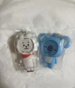 BT21 フォトフレームマスコット　KOYA＆RJ