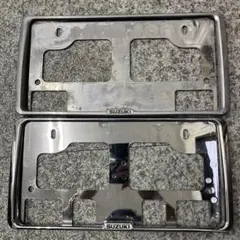 スズキ純正ナンバーフレームセット