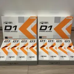 ホンマ HONMA D1 オレンジ 2ダース(24球入) 公認球