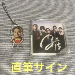 FC今治 阿部選手 直筆サイン入りアクスタ チャーム2点セット