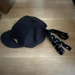 adidas GOLF ブラックキャップ リボン付き