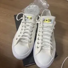 新品.未使用　訳ありCONVERSE ALL STAR ホワイト スニーカー