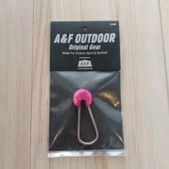 A&F COUNTRY キーリング ピンク
