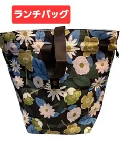 花柄ランチバッグ 30cm