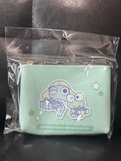 ケロロ軍曹× 산리오 キャラクターズ けろけろけろっぴ シリコンポーチ