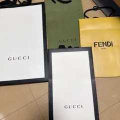 GUCCI FENDI ショップ袋セット