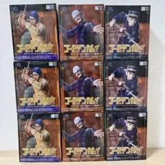 ゴールデンカムイ　XrossLink フィギュア　まとめ売り　9点セット
