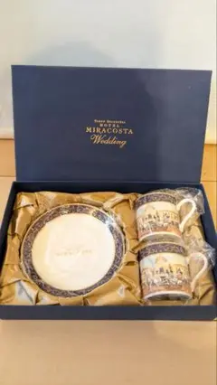 希少 非売品☆東京ディズニーシー着工披露記念品　ノリタケ カップ&amp;ソーサー　ペア 希少 非売品☆東京ディズニーシー着工披露記念品 ノリタケ