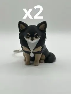 チワワ キーホルダー 3Dプリント 2個セット