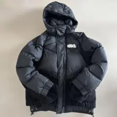 Sacai x NIKE ブラック ダウンジャケット XS