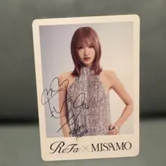 TWICE MISAMO ReFa モモ トレカ 銀座限定 特典 - メルカリ