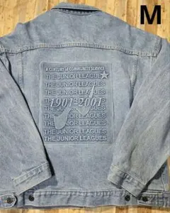 90s TYCA USA製　バックエンボス　デニムジャケット　Gジャン　US古着