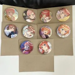 ② 五等分の花嫁　一番くじ　O賞　缶バッジ　５種　コンプリートセット