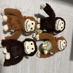 おらウータンだぞ VMCサイズ 4種 ぬいぐるみマスコット オラウータン