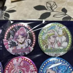 キミとアイドルプリキュア　ホログラム缶バッジセット