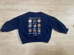 ばーすでい　mirror bae. トレーナー　95cm クッキー