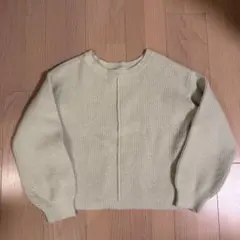 URBAN RESEARCH ITEMS 春カラー　ニット　グリーン　F