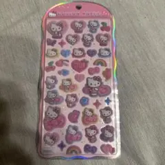 ハローキティ コットンパフィーシール