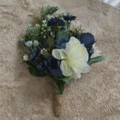 ブーケ　結婚式　前撮り　ブートニア