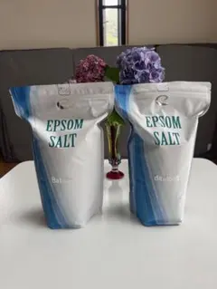 EPSOM SALT エプソムソルト　2kg×2マグネシウム 入浴剤 2kg×2のサムネイル