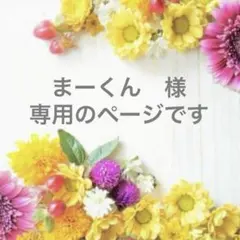 まーくん様　専用のページです☆ リクエストありがとうございます♪