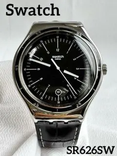Swatch スウォッチ メタルベゼル クォーツ ウォッチ 時計 SR626SW