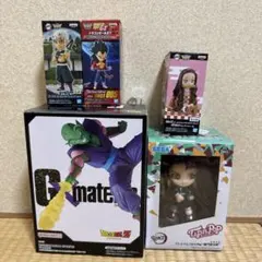 ドラゴンボール　鬼滅の刃　フィギュア5体セット