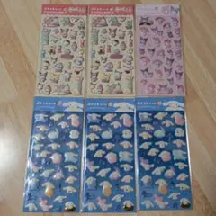 サンリオ ぷくっとシール 6枚セット