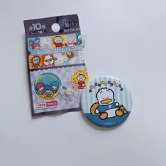 サンリオキャラクターズ　缶バッチ　ペックル