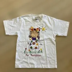 Jim Thompson 女の子イラスト Tシャツ Sのサムネイル