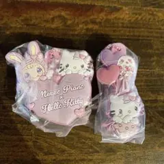 メゾピアノ×ハローキティ カプセルラバーマスコット 2個セット