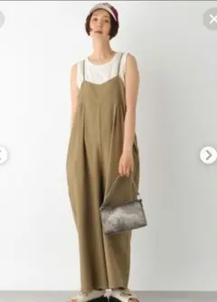 ブラウン オーバーオール